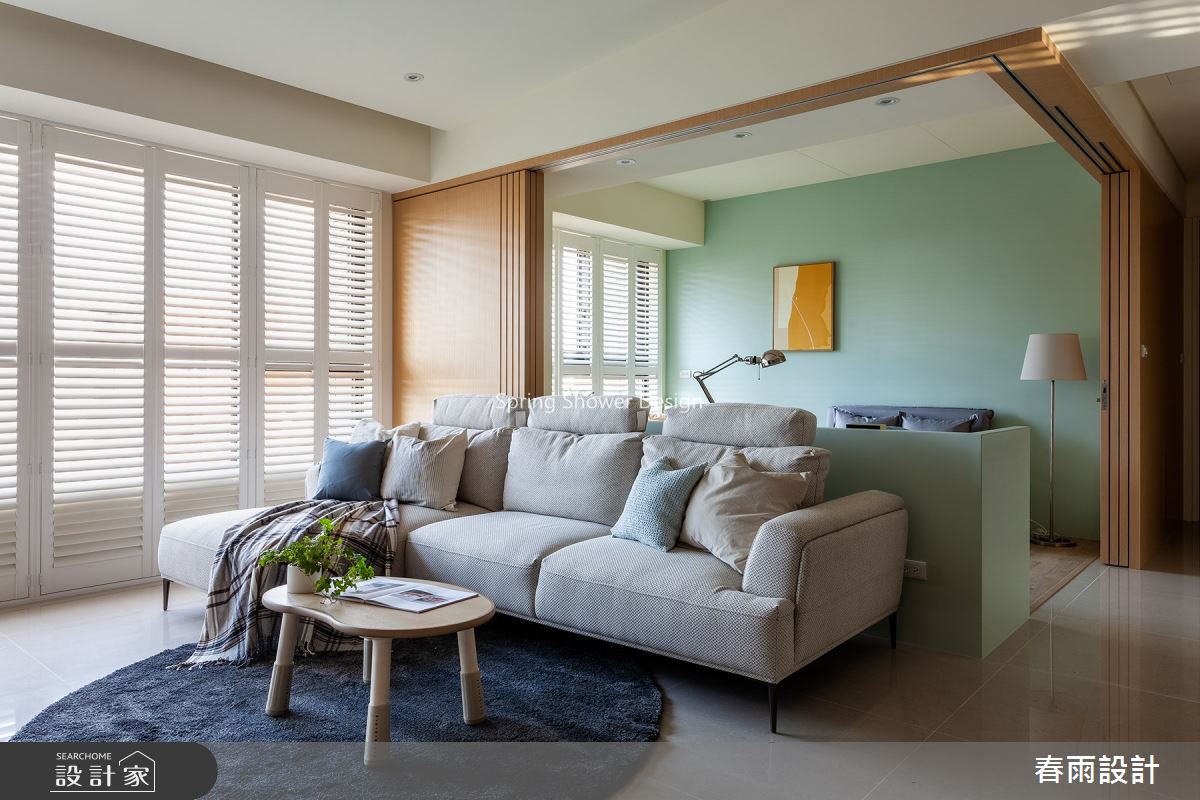 41坪預售屋＿北歐風客廳案例圖片＿春雨設計＿春雨_119 吾上琚之9