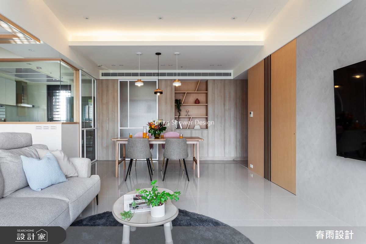 41坪預售屋＿北歐風客廳案例圖片＿春雨設計＿春雨_119 吾上琚之11