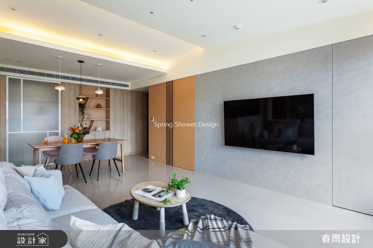 41坪預售屋＿北歐風客廳案例圖片＿春雨設計＿春雨_119 吾上琚之12