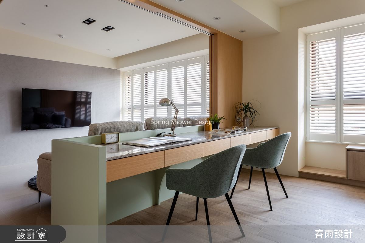41坪預售屋＿北歐風書房案例圖片＿春雨設計＿春雨_119 吾上琚之15