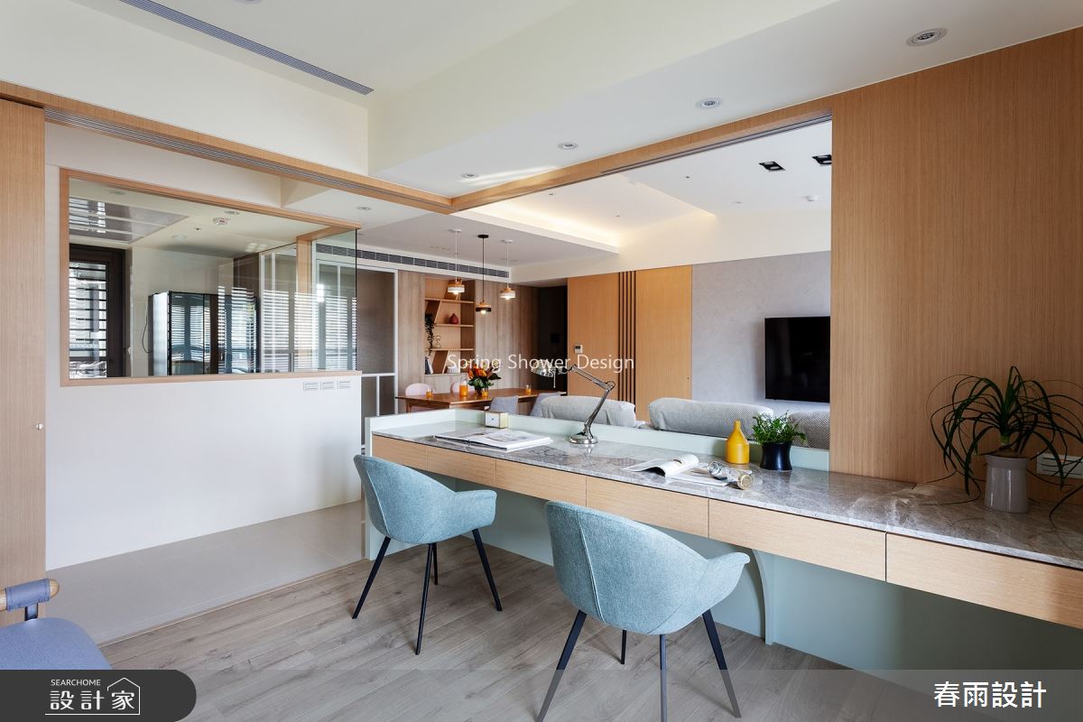 41坪預售屋＿北歐風書房案例圖片＿春雨設計＿春雨_119 吾上琚之16