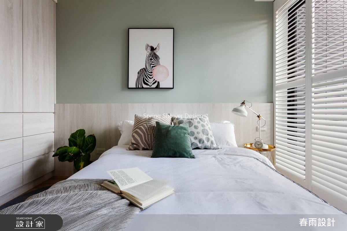 41坪預售屋＿北歐風臥室案例圖片＿春雨設計＿春雨_119 吾上琚之31