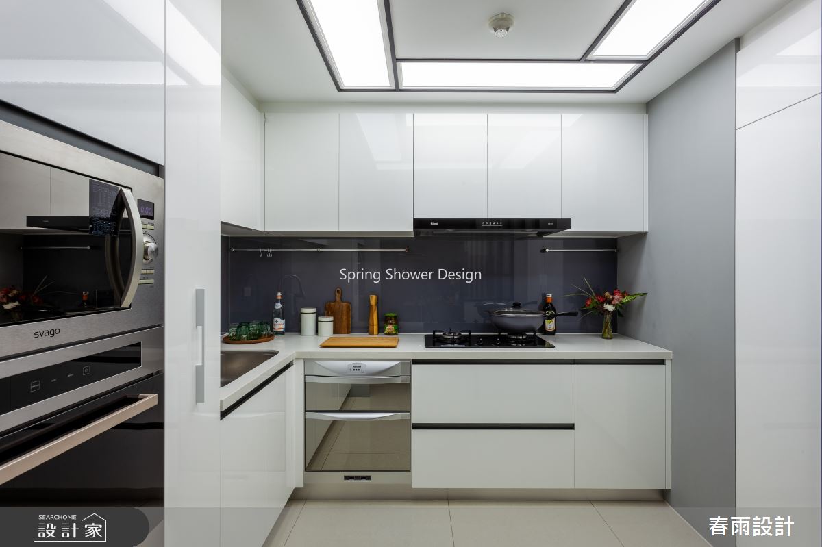 51坪新成屋(5年以下)＿飯店風廚房案例圖片＿春雨設計＿春雨_120 台中國美晴空2之11
