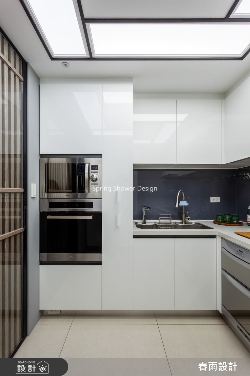 51坪新成屋(5年以下)＿飯店風廚房案例圖片＿春雨設計＿春雨_120 台中國美晴空2之13