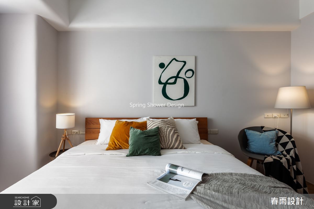 51坪新成屋(5年以下)＿飯店風臥室案例圖片＿春雨設計＿春雨_120 台中國美晴空2之27