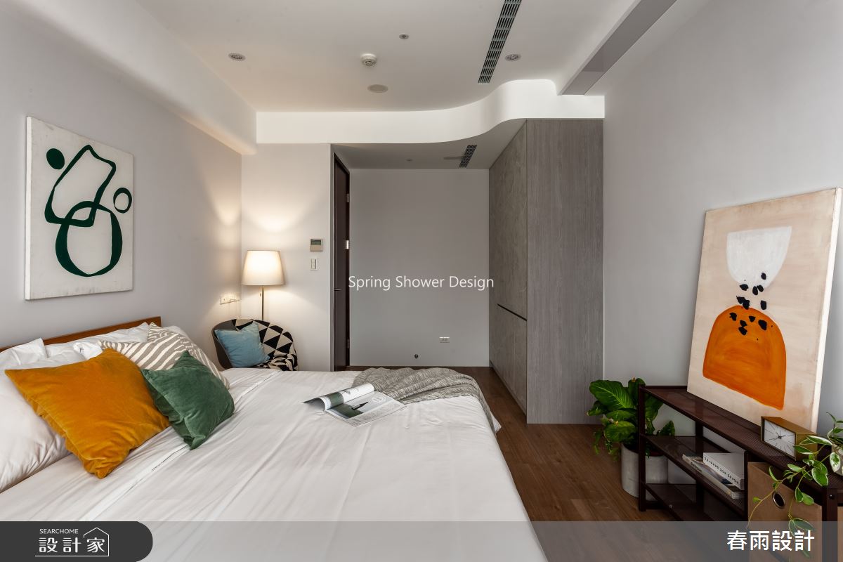 51坪新成屋(5年以下)＿飯店風臥室案例圖片＿春雨設計＿春雨_120 台中國美晴空2之28