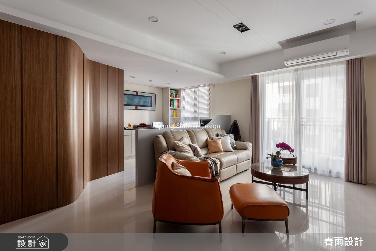 35坪預售屋＿現代風客廳案例圖片＿春雨設計＿春雨_121 桃園昭揚越之1