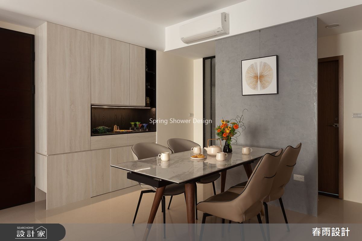 35坪預售屋＿現代風餐廳案例圖片＿春雨設計＿春雨_121 桃園昭揚越之12