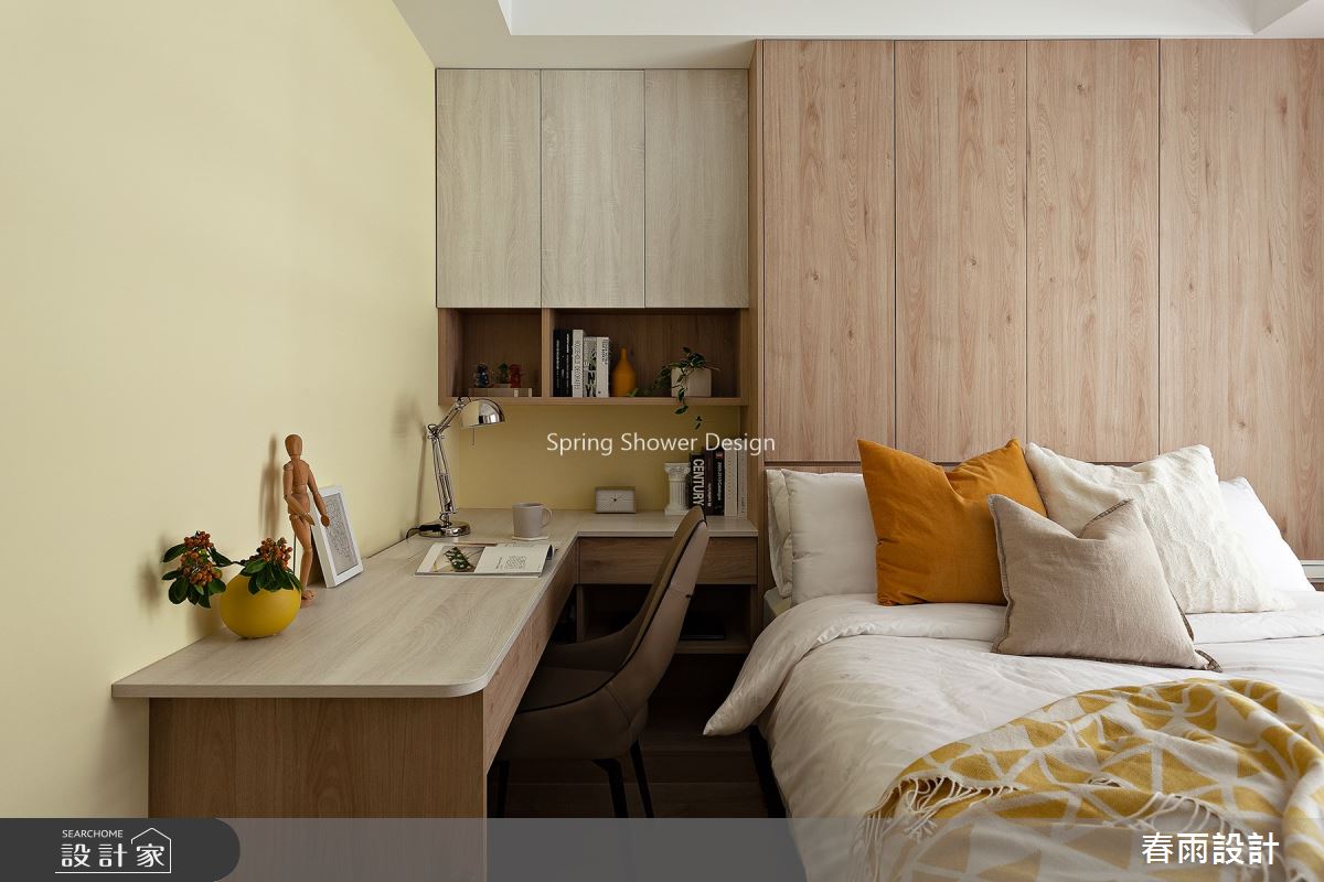 35坪預售屋＿現代風臥室案例圖片＿春雨設計＿春雨_121 桃園昭揚越之18