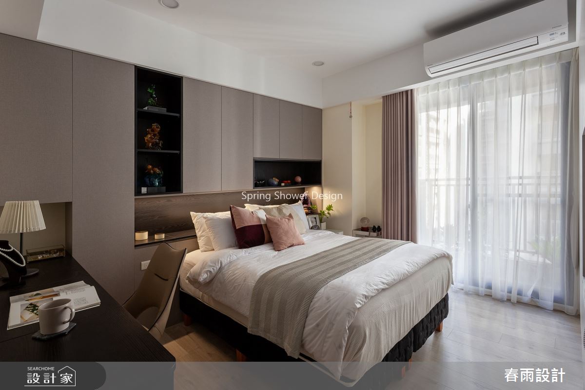 35坪預售屋＿現代風臥室案例圖片＿春雨設計＿春雨_121 桃園昭揚越之23