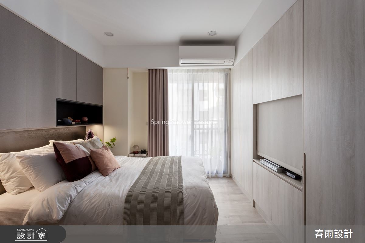 35坪預售屋＿現代風臥室案例圖片＿春雨設計＿春雨_121 桃園昭揚越之24