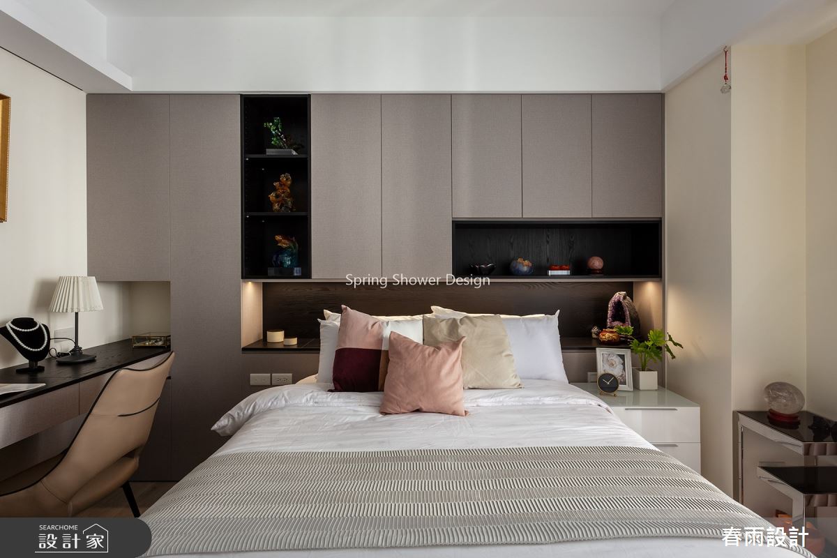 35坪預售屋＿現代風臥室案例圖片＿春雨設計＿春雨_121 桃園昭揚越之25