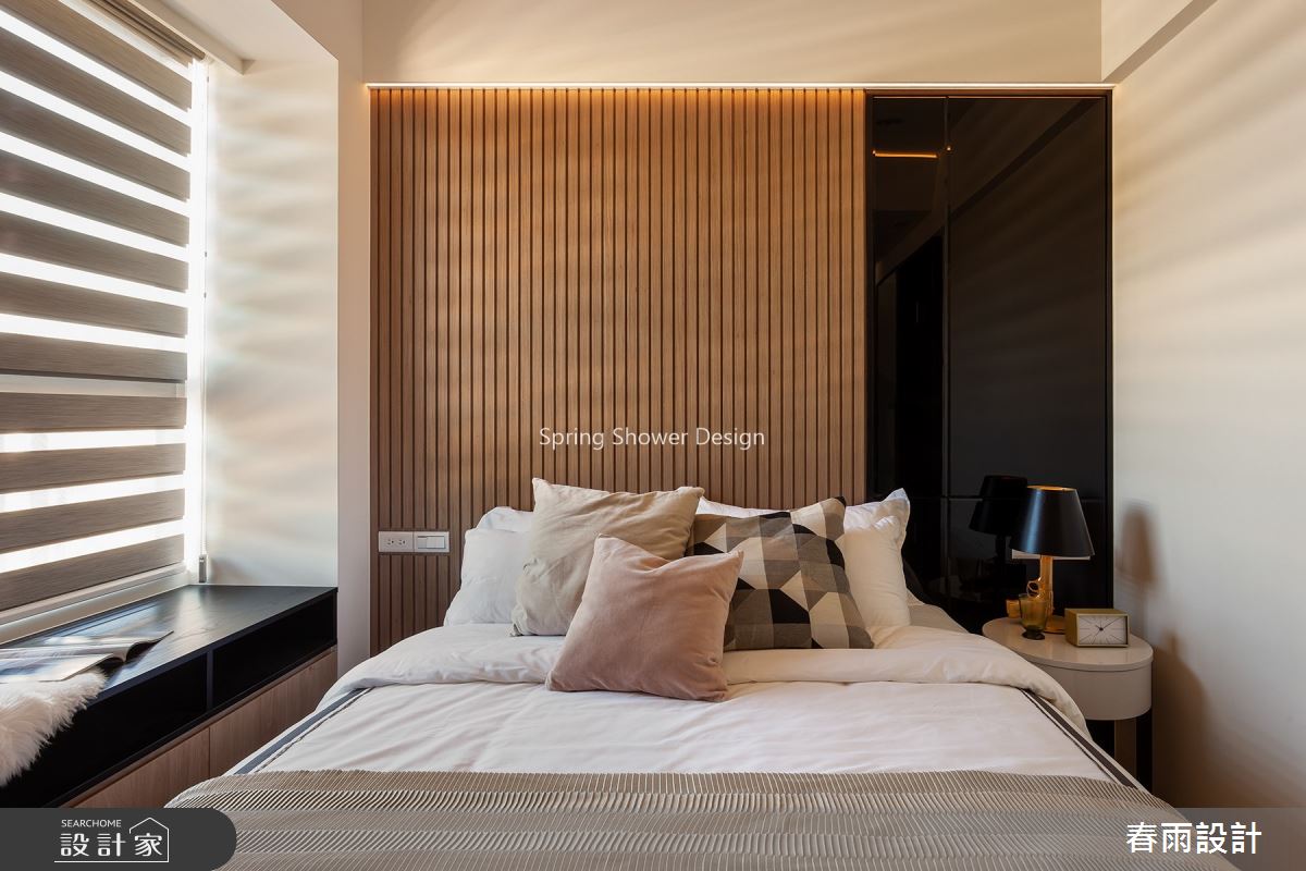 25坪中古屋(5~15年)＿飯店風臥室案例圖片＿春雨設計＿春雨_122 美麗再興之16