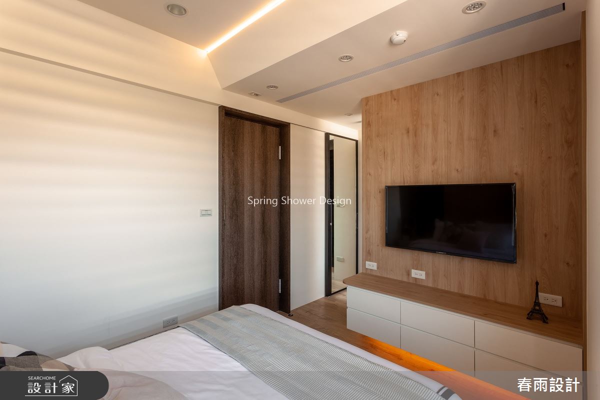 25坪中古屋(5~15年)＿飯店風臥室案例圖片＿春雨設計＿春雨_122 美麗再興之18