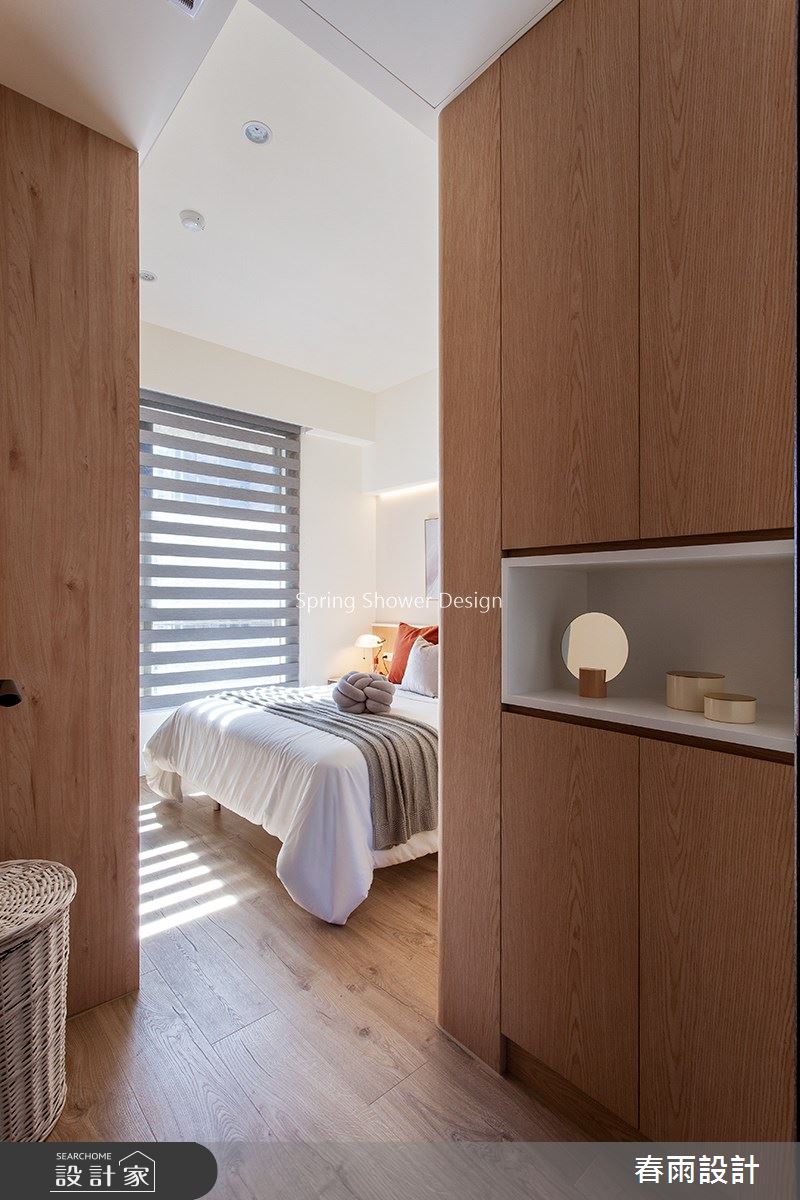 25坪中古屋(5~15年)＿飯店風臥室案例圖片＿春雨設計＿春雨_122 美麗再興之26