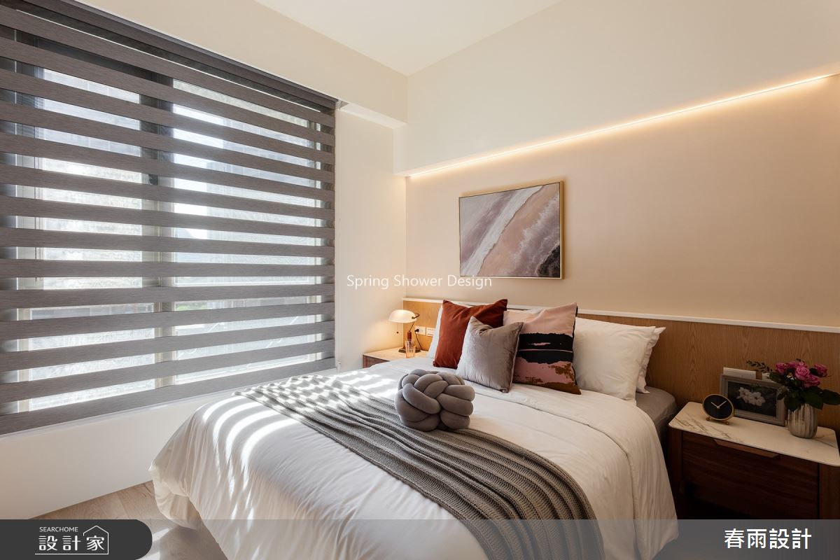 25坪中古屋(5~15年)＿飯店風臥室案例圖片＿春雨設計＿春雨_122 美麗再興之27