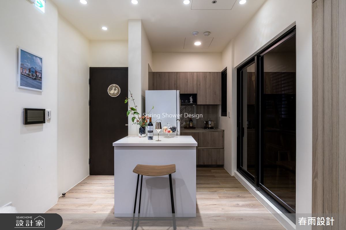 18坪新成屋(5年以下)＿現代風玄關案例圖片＿春雨設計＿春雨_123 中山Q1之2