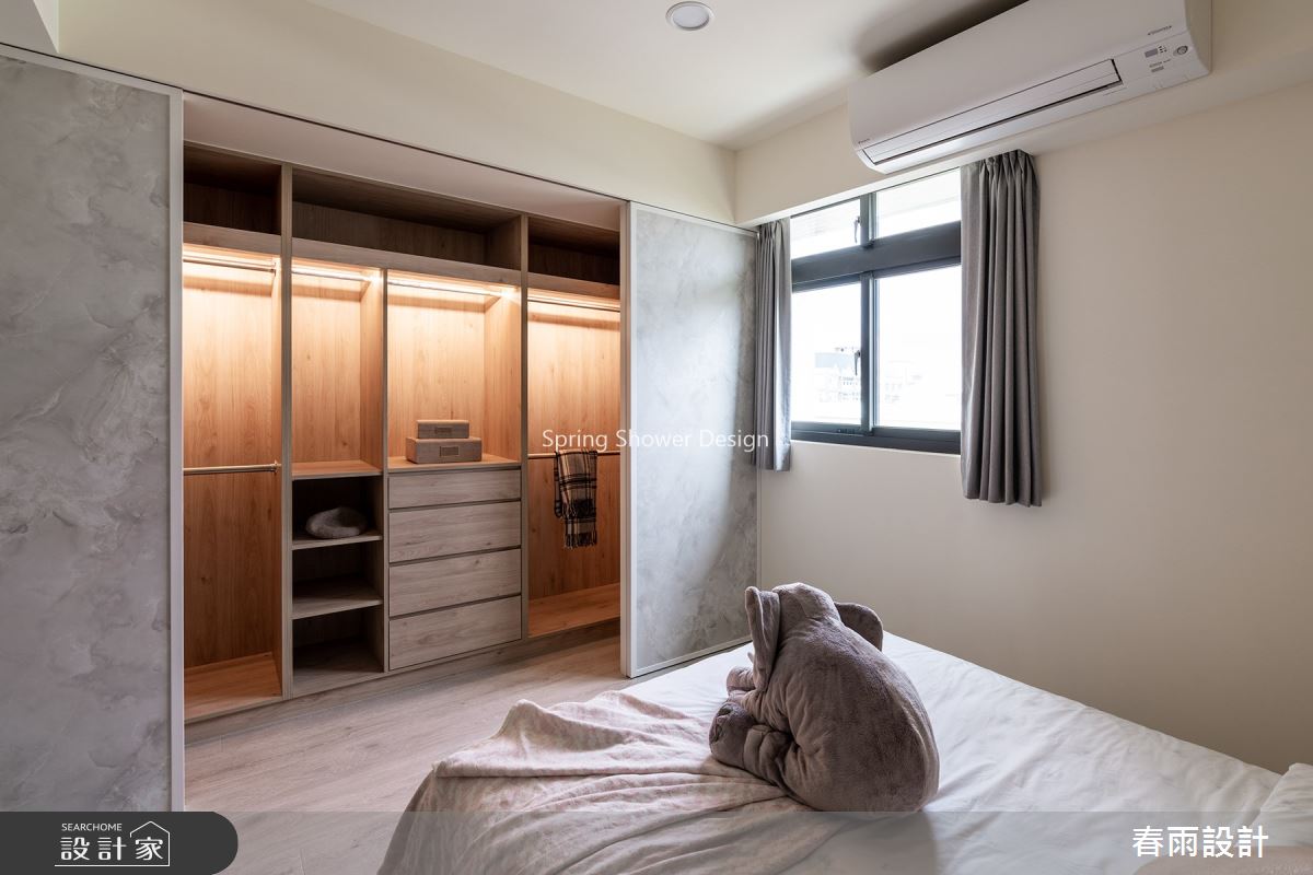 79坪新成屋(5年以下)＿現代風臥室案例圖片＿春雨設計＿春雨_124 桃園鴻福大境之17