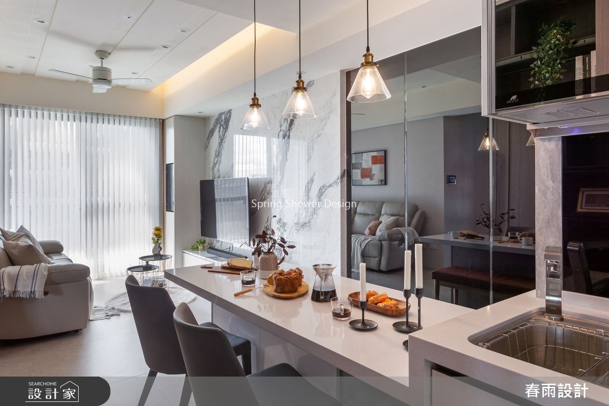 預售屋＿現代風餐廳案例圖片＿春雨設計＿春雨_125 仁發富悅之6