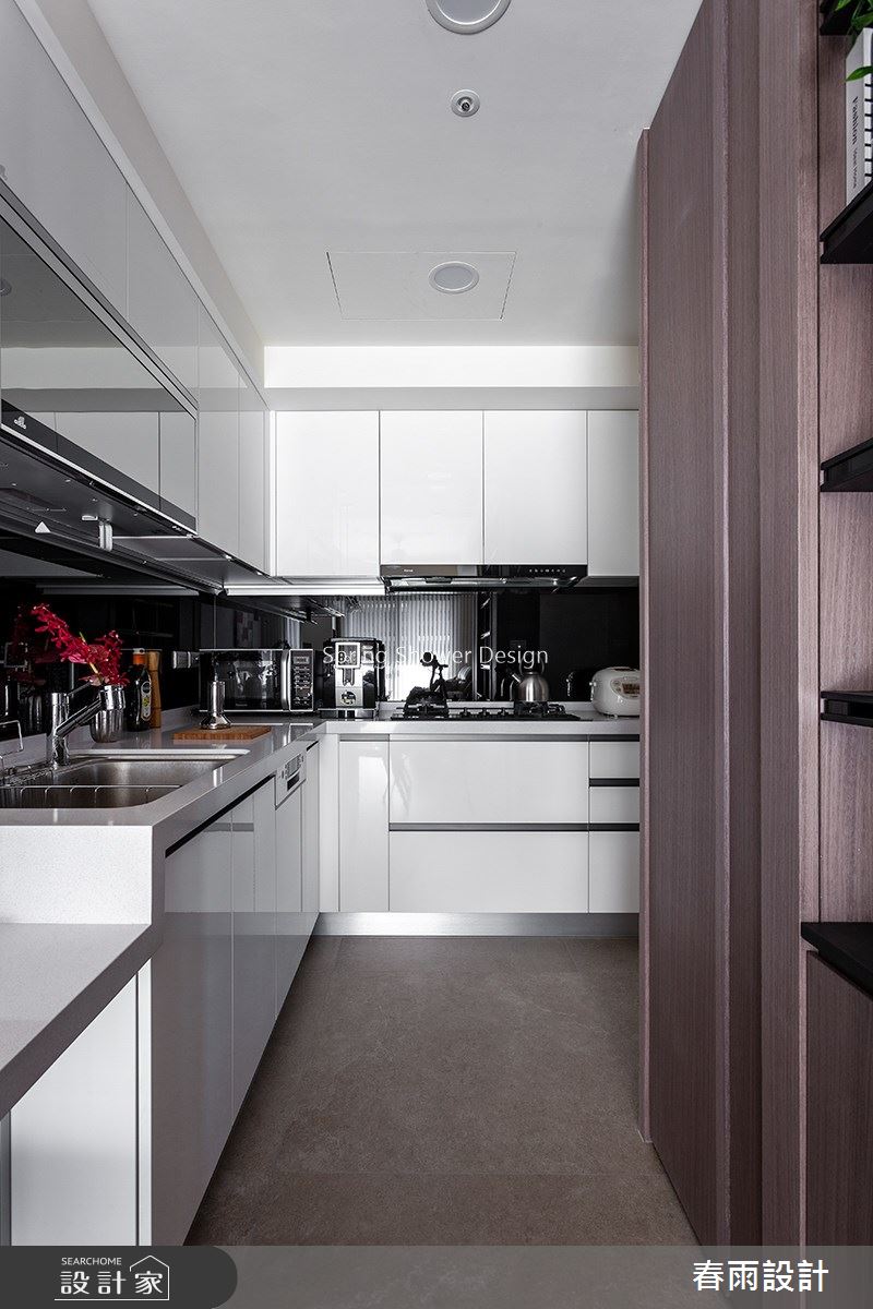 預售屋＿現代風廚房案例圖片＿春雨設計＿春雨_125 仁發富悅之15