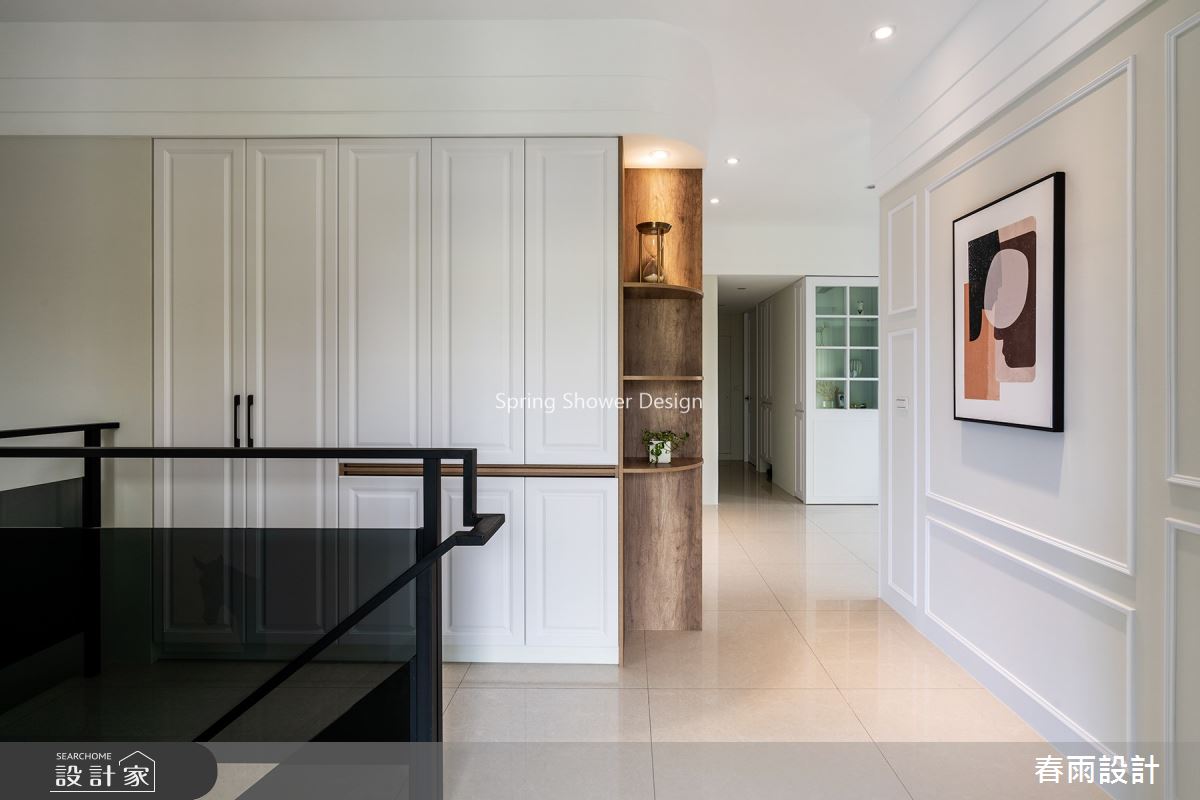 32坪預售屋＿美式風走廊案例圖片＿春雨設計＿春雨_126 台中梧棲之2