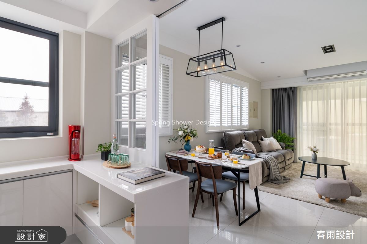 32坪預售屋＿美式風餐廳案例圖片＿春雨設計＿春雨_126 台中梧棲之9