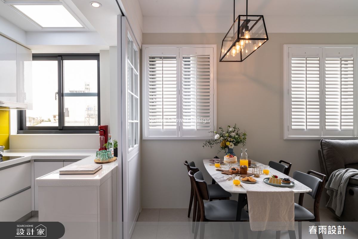 32坪預售屋＿美式風餐廳案例圖片＿春雨設計＿春雨_126 台中梧棲之10