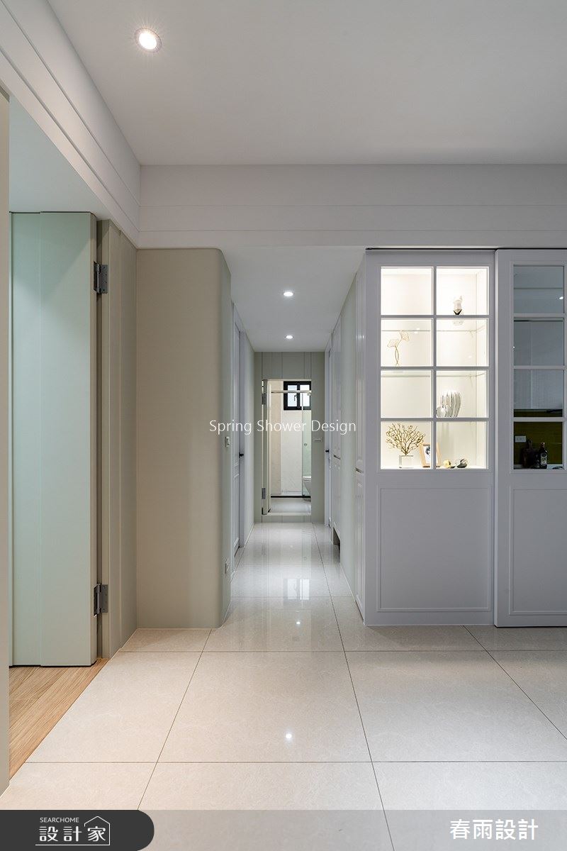 32坪預售屋＿美式風走廊案例圖片＿春雨設計＿春雨_126 台中梧棲之13