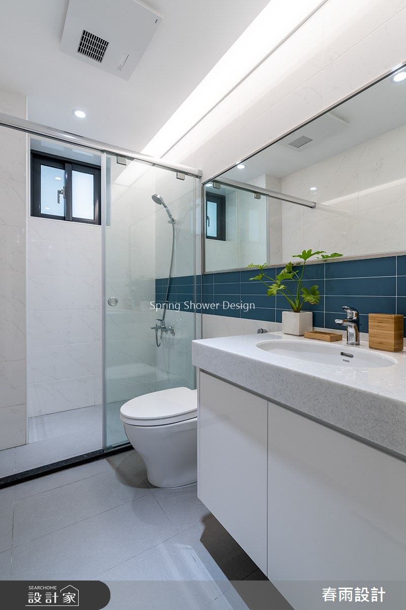 32坪預售屋＿美式風浴室案例圖片＿春雨設計＿春雨_126 台中梧棲之14