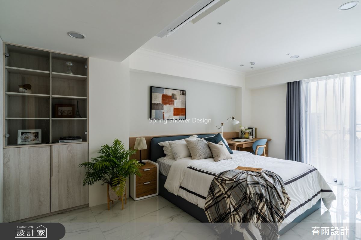 28坪老屋(16~30年)＿美式風臥室案例圖片＿春雨設計＿春雨_127 仁愛凱旋之20