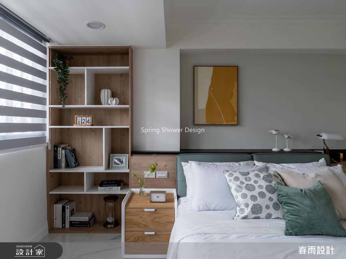 28坪老屋(16~30年)＿美式風臥室案例圖片＿春雨設計＿春雨_127 仁愛凱旋之25