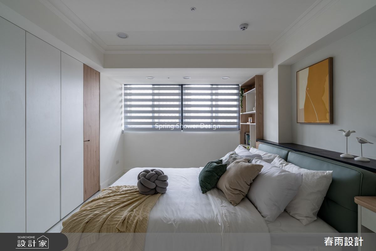 28坪老屋(16~30年)＿美式風臥室案例圖片＿春雨設計＿春雨_127 仁愛凱旋之24