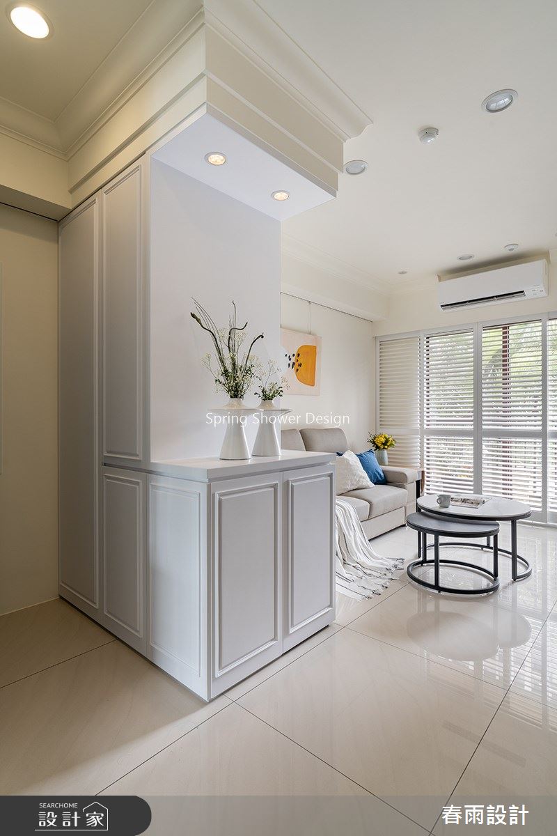 18坪預售屋＿美式風玄關案例圖片＿春雨設計＿春雨_128 九揚華冠之4