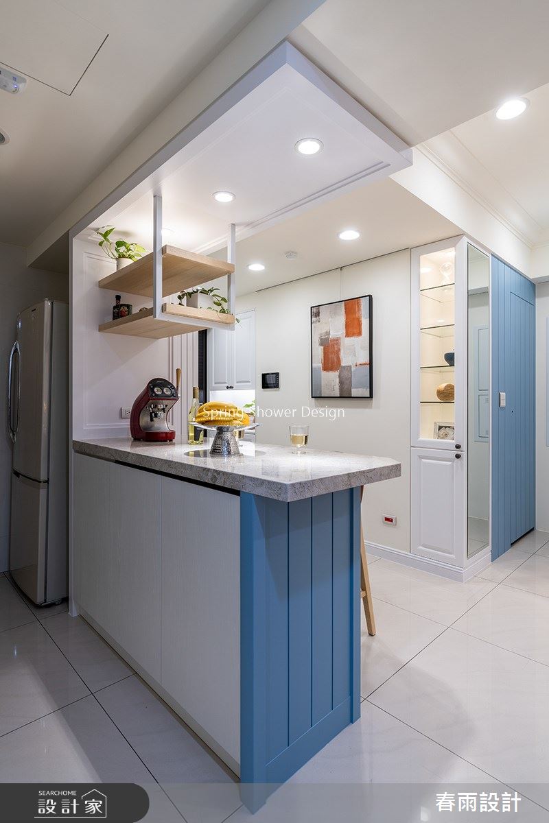 18坪預售屋＿美式風餐廳廚房案例圖片＿春雨設計＿春雨_128 九揚華冠之19
