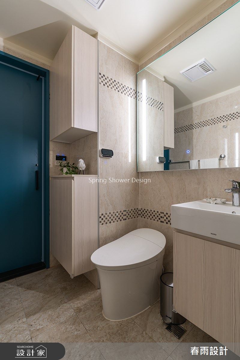 18坪預售屋＿美式風浴室案例圖片＿春雨設計＿春雨_128 九揚華冠之22