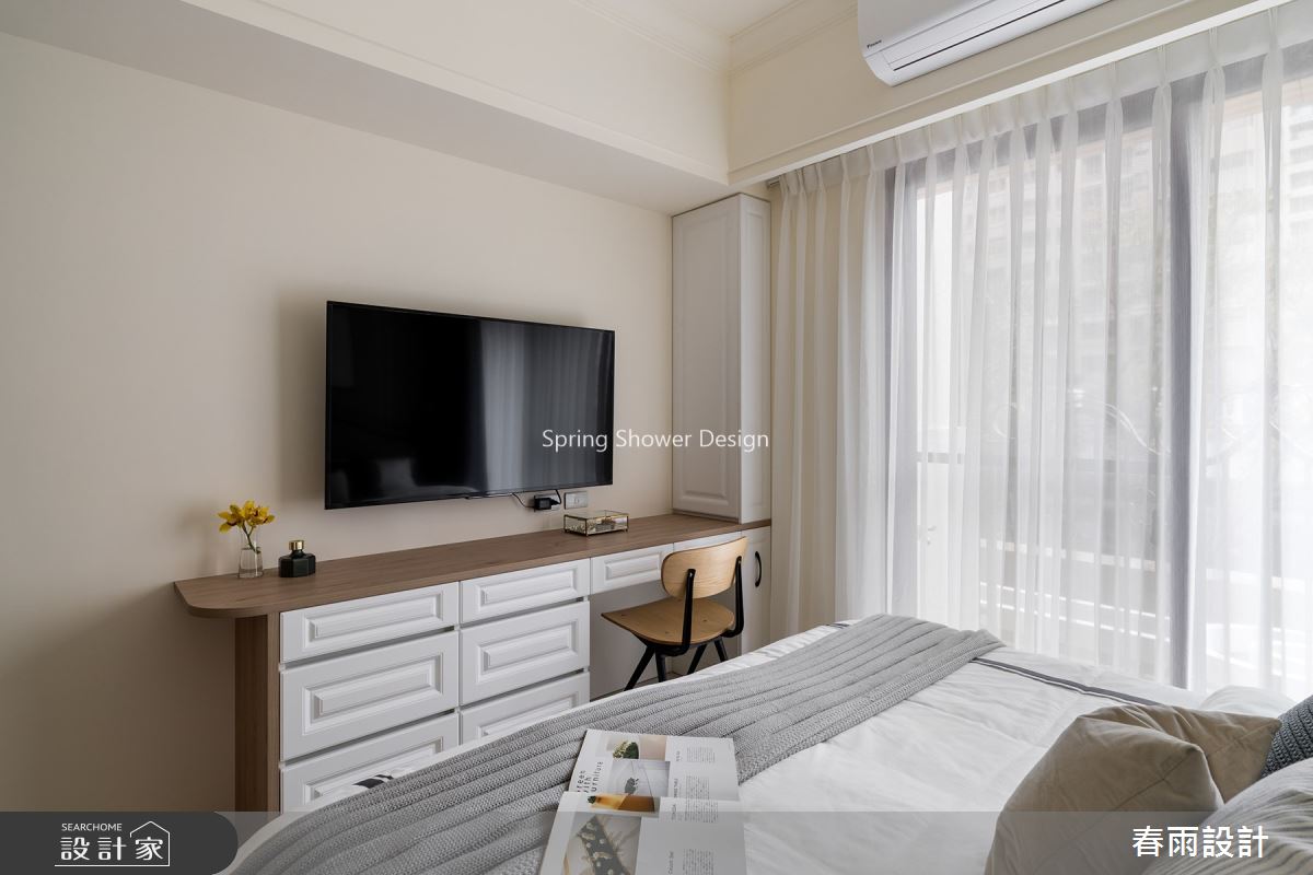 18坪預售屋＿美式風臥室案例圖片＿春雨設計＿春雨_128 九揚華冠之26