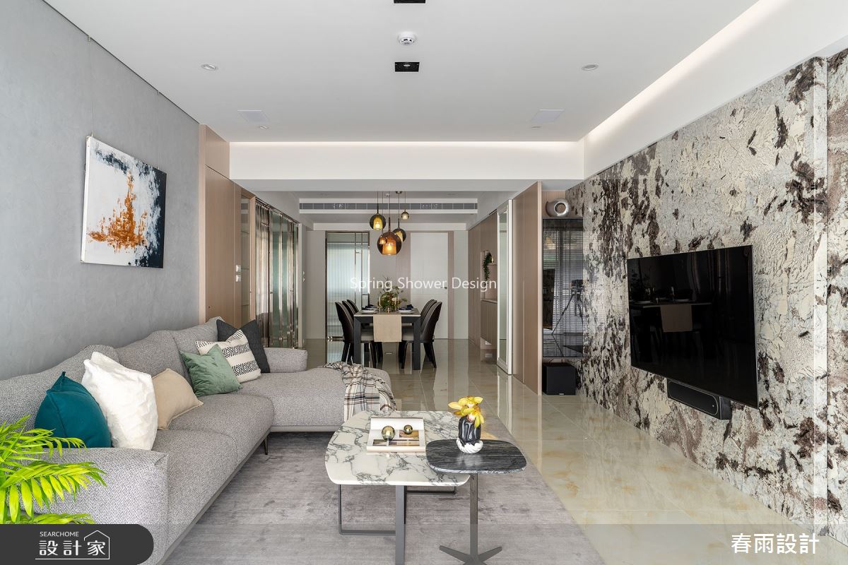 47坪老屋(16~30年)＿現代風客廳案例圖片＿春雨設計＿春雨_129 忠孝東路三段之3