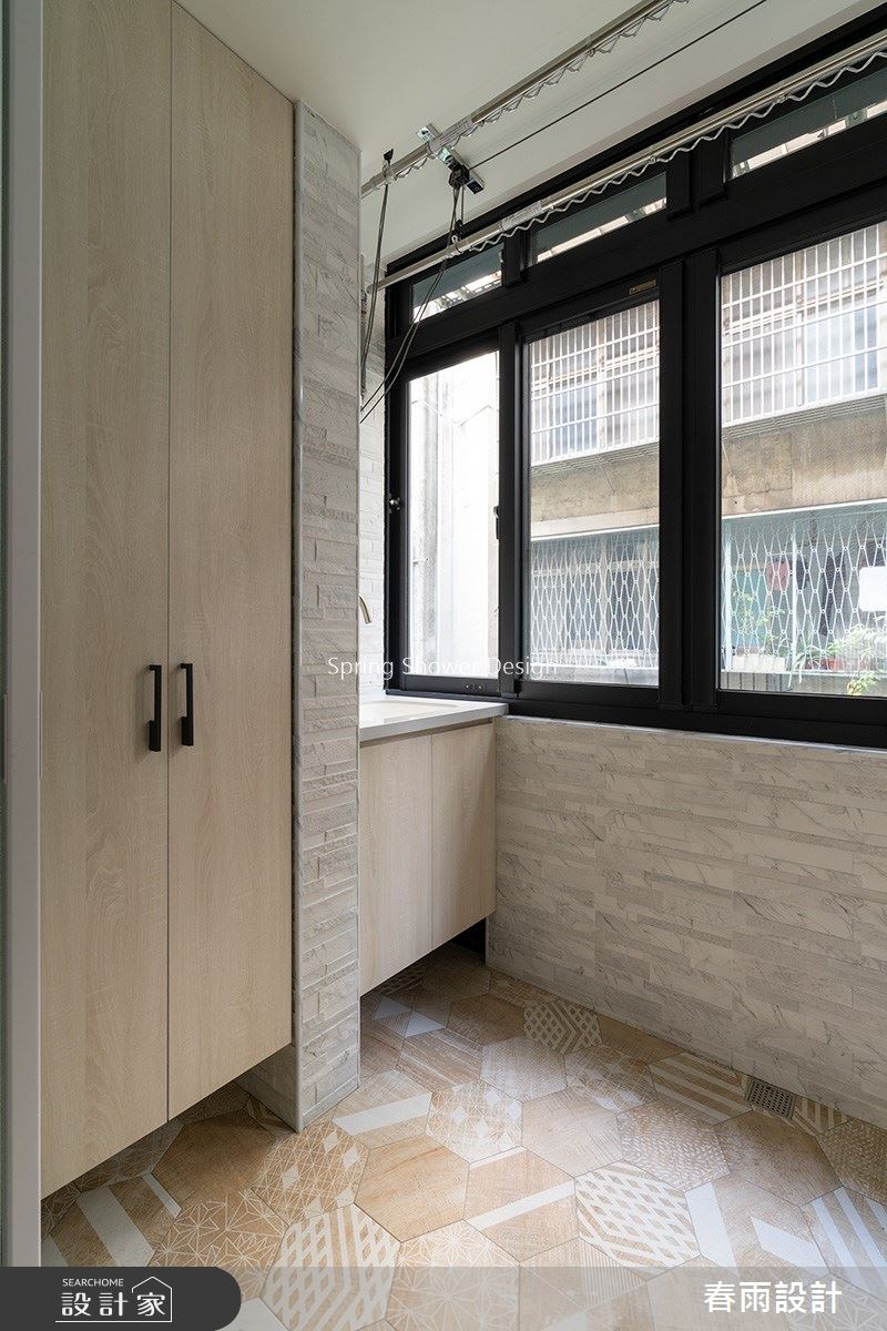 47坪老屋(16~30年)＿現代風走廊案例圖片＿春雨設計＿春雨_129 忠孝東路三段之13