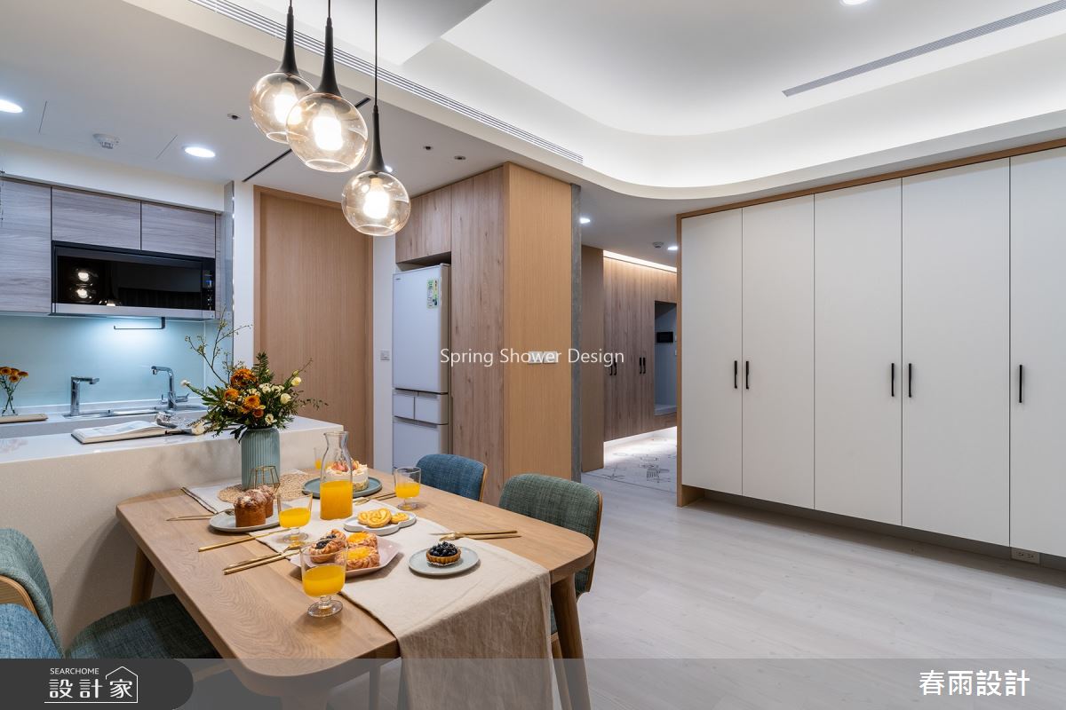 27坪預售屋＿北歐風餐廳案例圖片＿春雨設計＿春雨_130 鳳凰花園之10