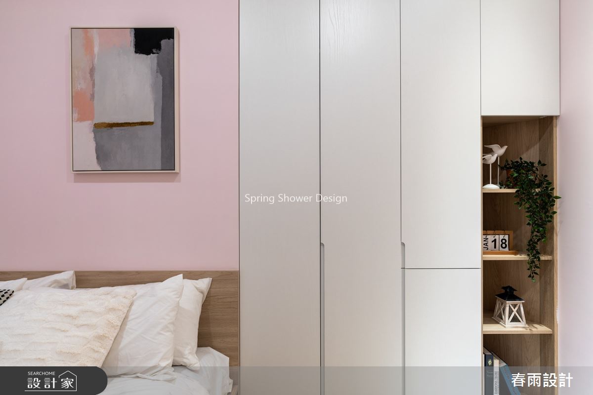 27坪預售屋＿北歐風臥室案例圖片＿春雨設計＿春雨_130 鳳凰花園之16