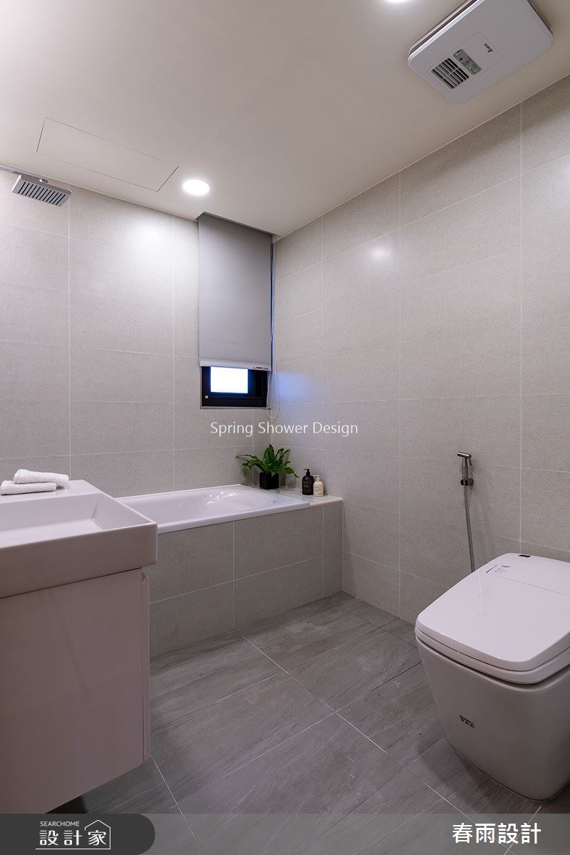 27坪預售屋＿北歐風浴室案例圖片＿春雨設計＿春雨_130 鳳凰花園之18