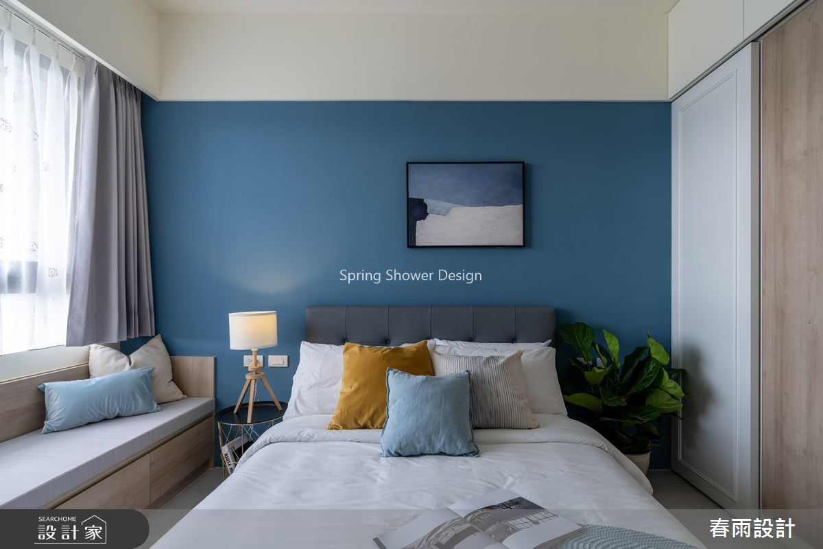 27坪預售屋＿北歐風臥室案例圖片＿春雨設計＿春雨_130 鳳凰花園之23