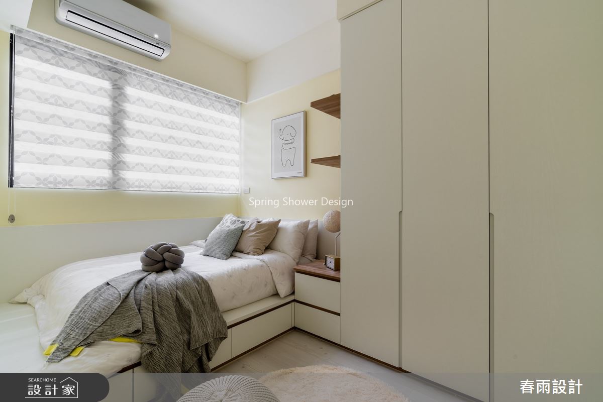 27坪預售屋＿北歐風臥室案例圖片＿春雨設計＿春雨_130 鳳凰花園之26