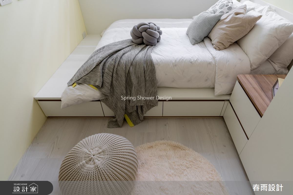 27坪預售屋＿北歐風臥室案例圖片＿春雨設計＿春雨_130 鳳凰花園之27