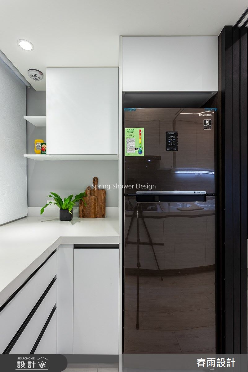 34坪老屋(16~30年)＿現代風廚房案例圖片＿春雨設計＿春雨_132 民生東路四段之14