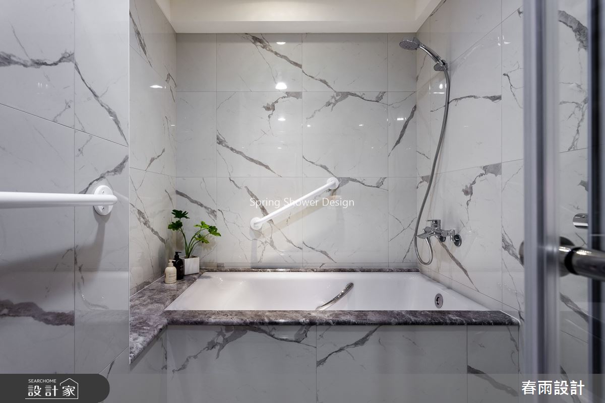 34坪老屋(16~30年)＿現代風浴室案例圖片＿春雨設計＿春雨_132 民生東路四段之32
