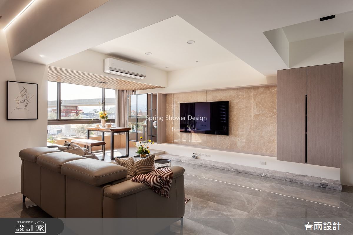 24坪老屋(16~30年)＿現代風客廳案例圖片＿春雨設計＿春雨_133 鶯歌之4