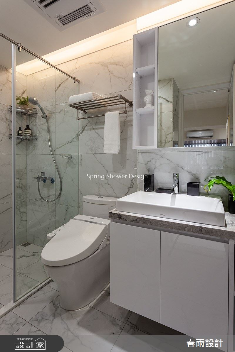 24坪老屋(16~30年)＿現代風浴室案例圖片＿春雨設計＿春雨_133 鶯歌之18