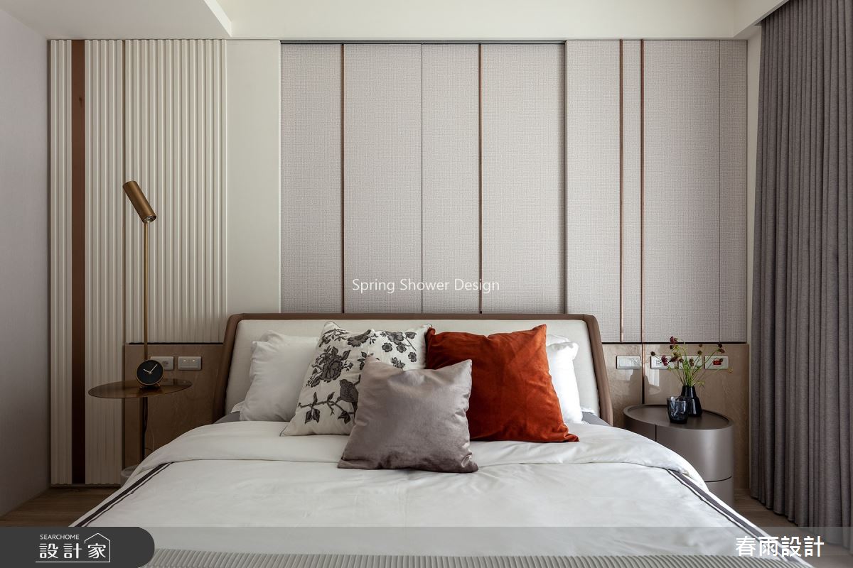 38坪新成屋(5年以下)＿飯店風臥室案例圖片＿春雨設計＿春雨_134 高雄新都廳之22