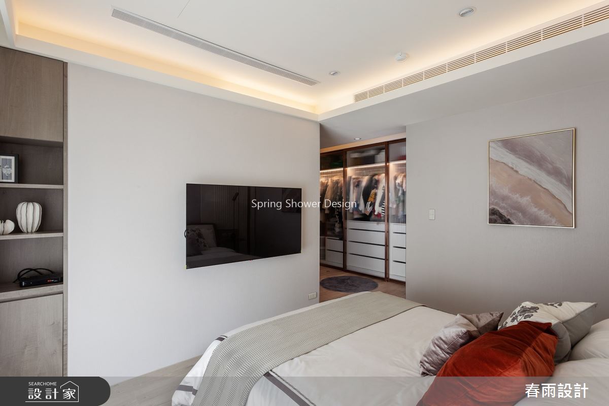 38坪新成屋(5年以下)＿飯店風臥室案例圖片＿春雨設計＿春雨_134 高雄新都廳之24